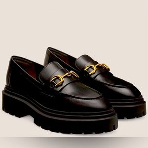 Stuart Weitzman Owen Buckle Ultra Lug Loafer